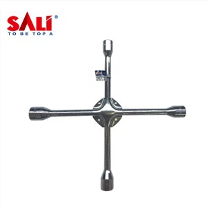 SALI 4 Ffordd Croes Wrench 17-19-21-23mm