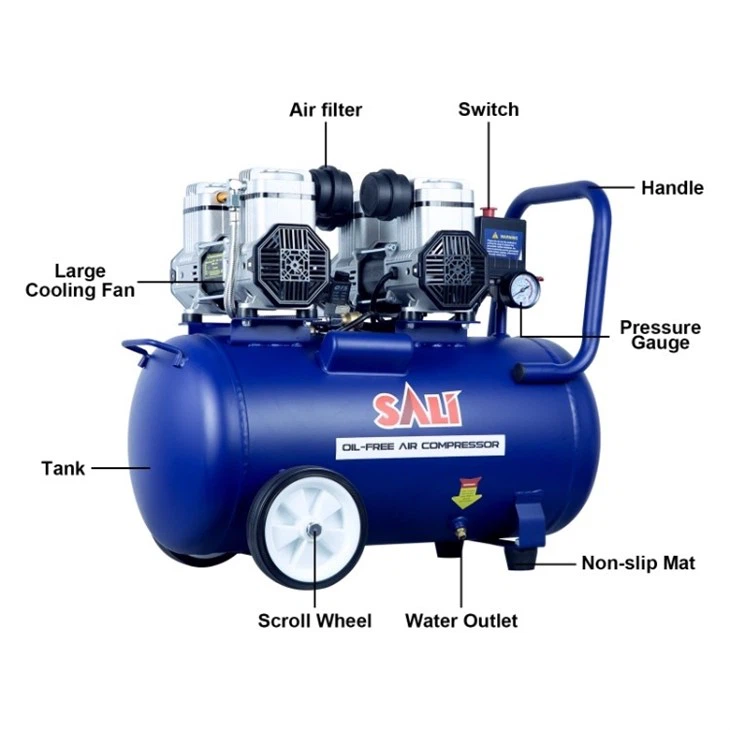 Quiet Air Compressor 50L